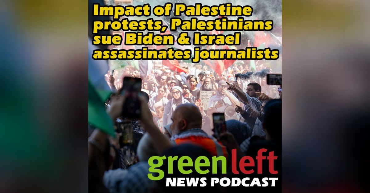 Impact of Palestine protests, Palestinians sue Biden & Israel ...