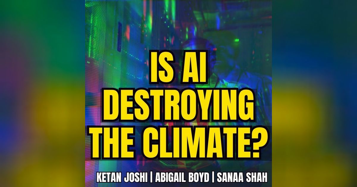 Is artificial intelligence destroying the climate? | Green Left Show ...