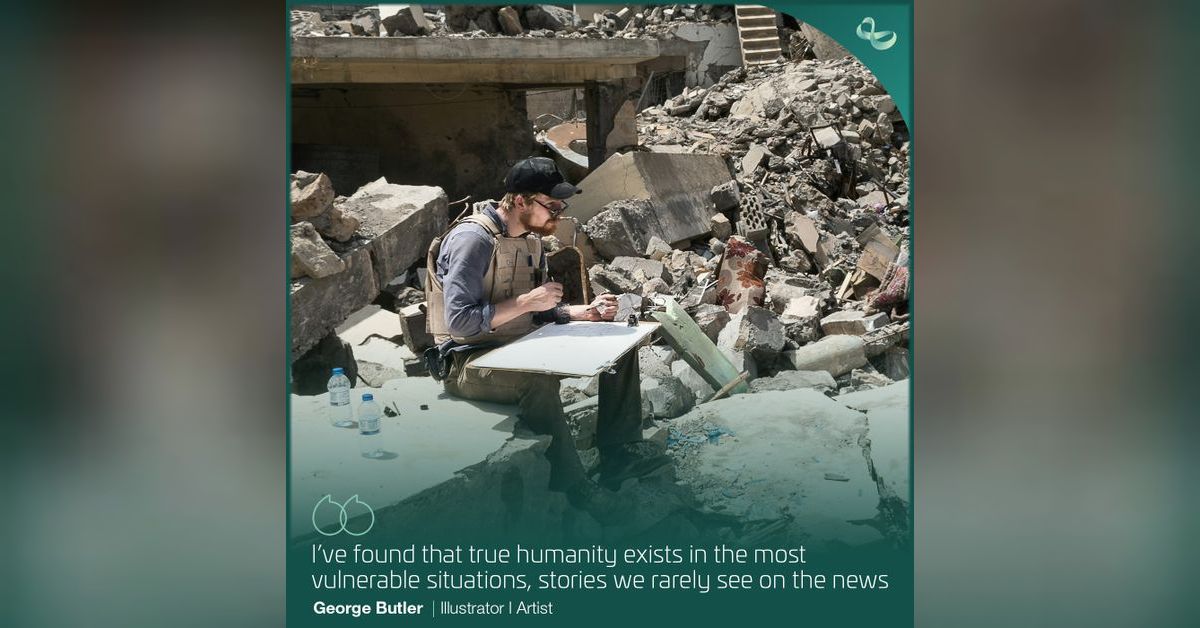 Drawing Testimonies in Situ in War Zones with Illustrator George Butler ...