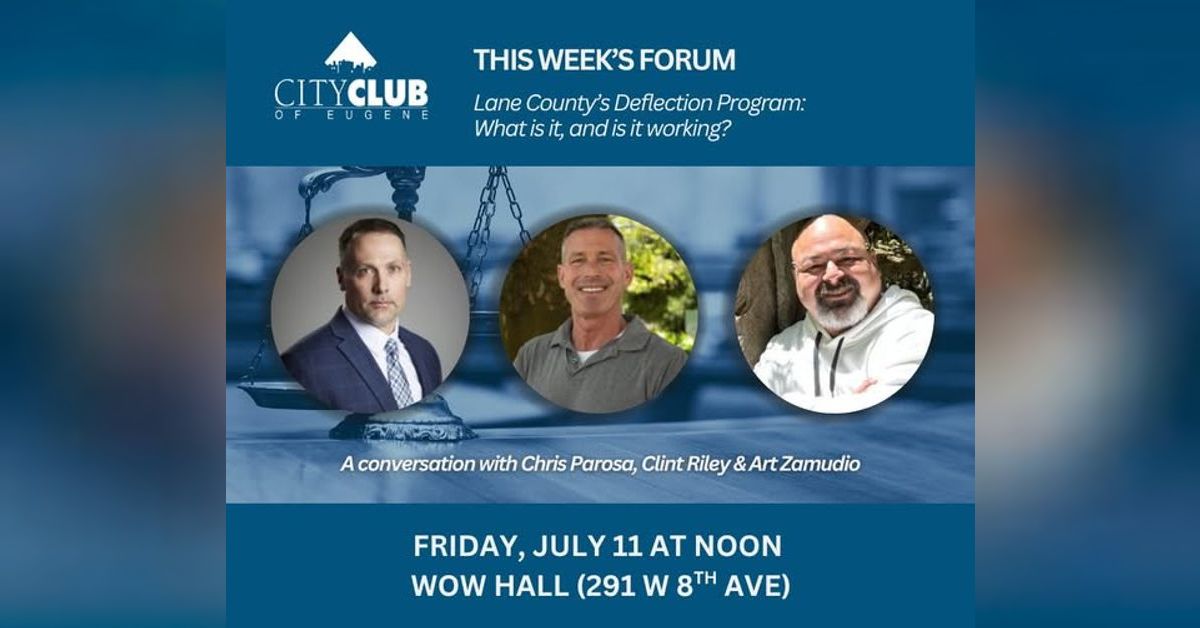 Deflection: What is it, and does it work? | The City Club of Eugene Podcast