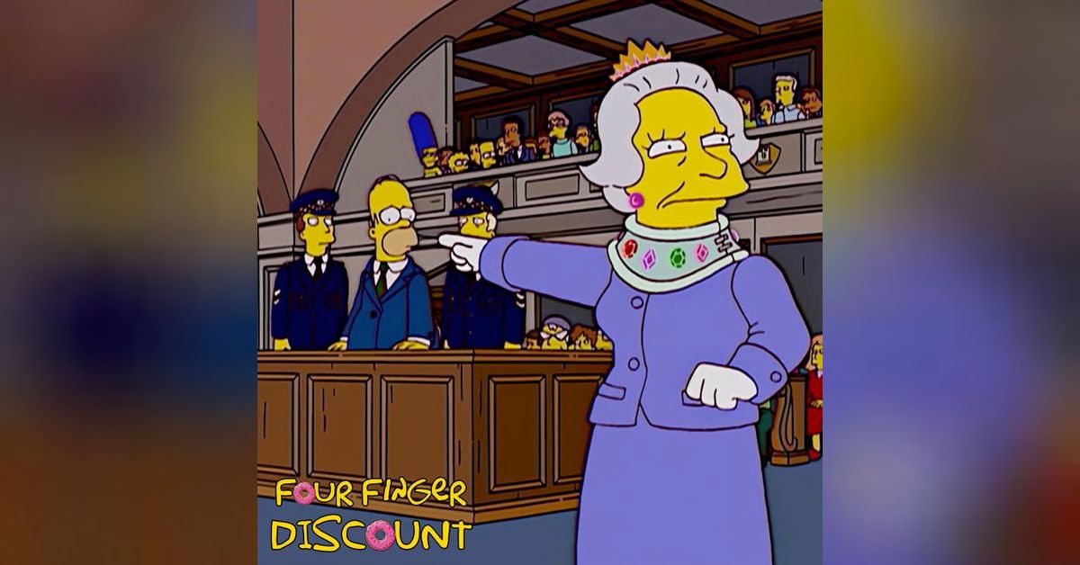 The Regina Monologues (S15E04) Four Finger Discount (Simpsons Podcast)