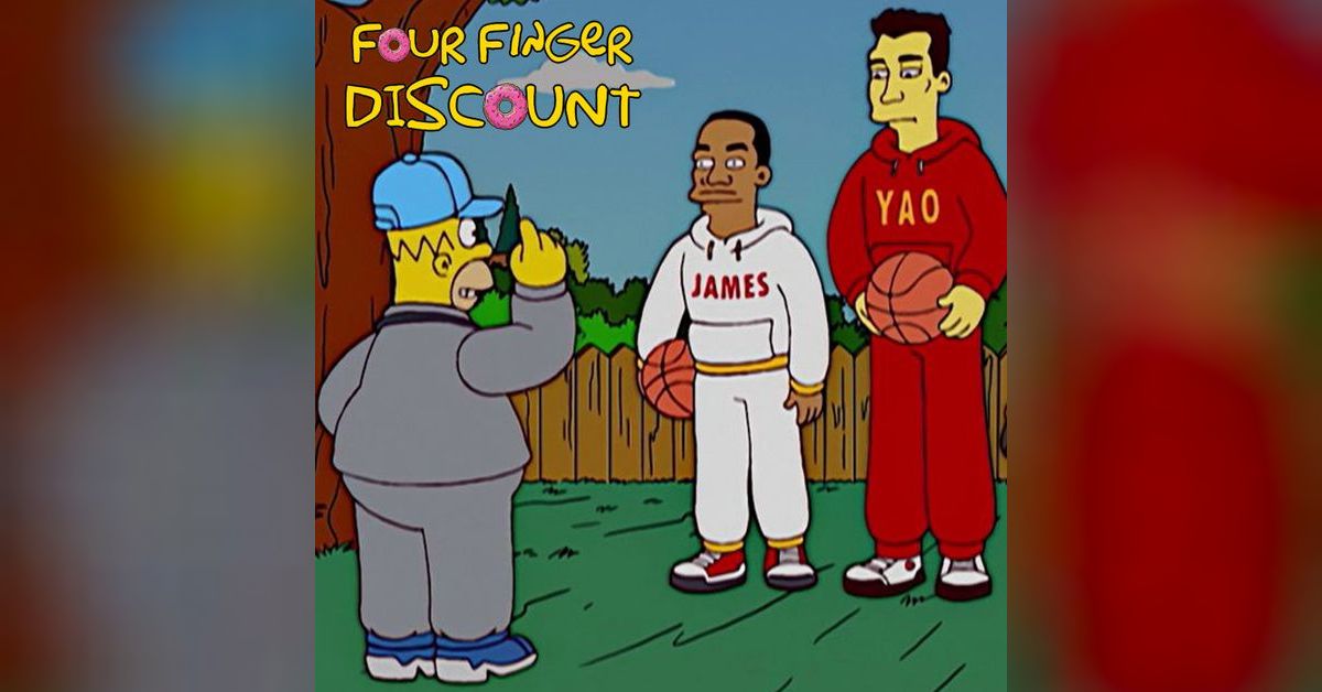 Homer And Ned’s Hail Mary Pass (S16E08) Four Finger Discount