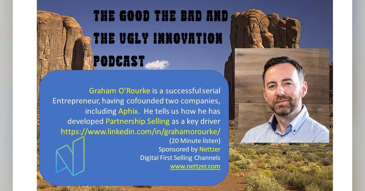 Graham O'Rourke, successful serial entrepreneur and CEO of Aphix. He ...