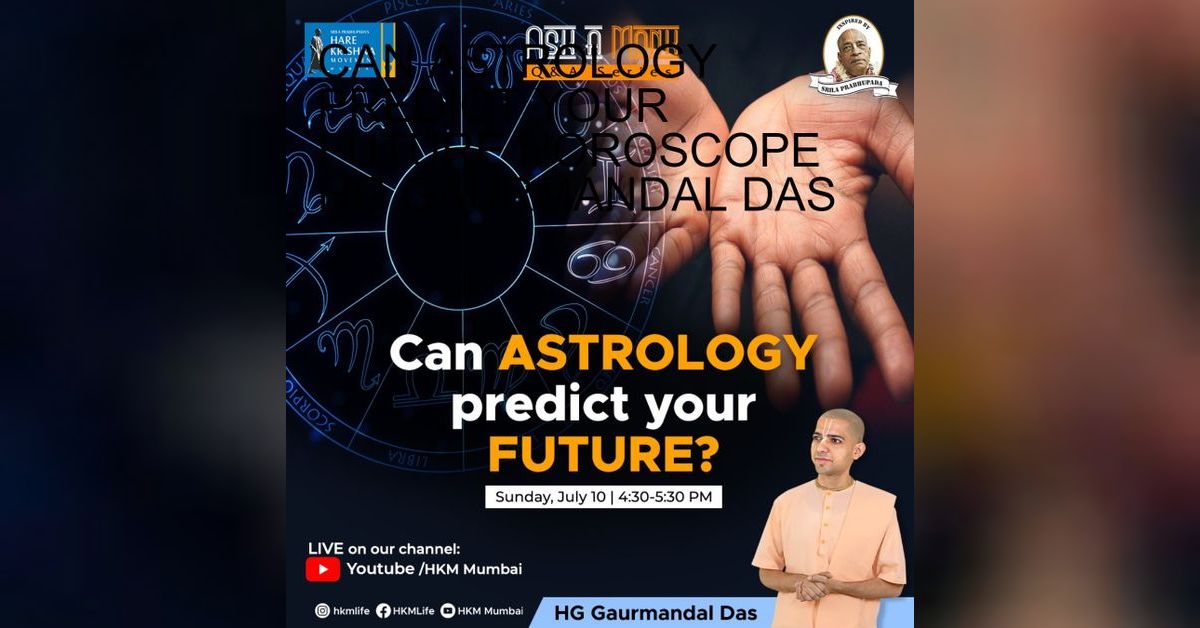 CAN ASTROLOGY PREDICT YOUR FUTURE HOROSCOPE | HG GAURMANDAL ...