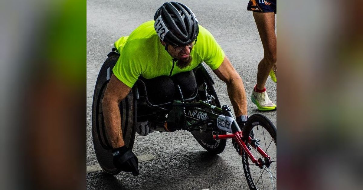 Steve Montgomery and Gerry McCrory Wheelchair rugby champions on