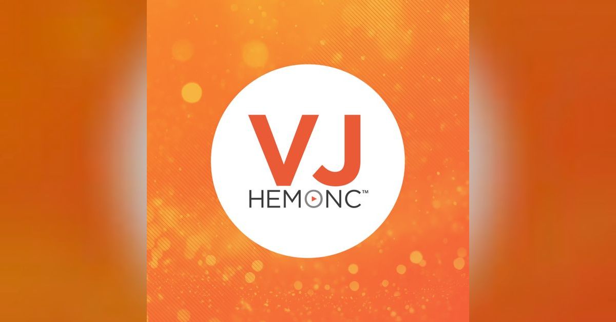 VJHemOnc Podcast artwork for the MRD in ALL and AML episode.